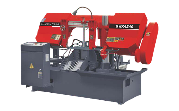 岳阳楼GWK4240数控双柱卧式带锯床
