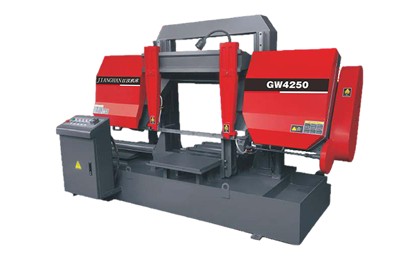 岳阳楼GW4250双柱龙门卧式带锯床